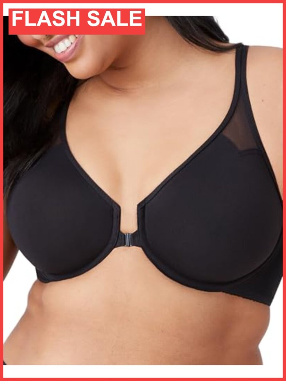 Wacoal Body By Front Close Underwire Racerback Bra 65124